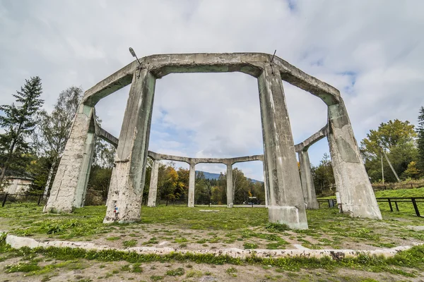 Nacistické stavby, nazvaný létat past — Stock fotografie