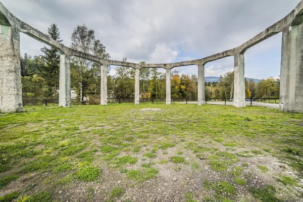 Nacistické stavby, nazvaný létat past — Stock fotografie