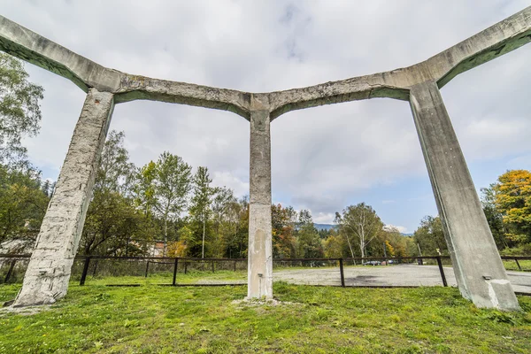 Nacistické stavby, nazvaný létat past — Stock fotografie