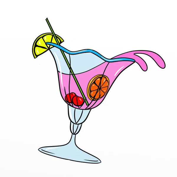 Colored aperitif — Stock Photo, Image