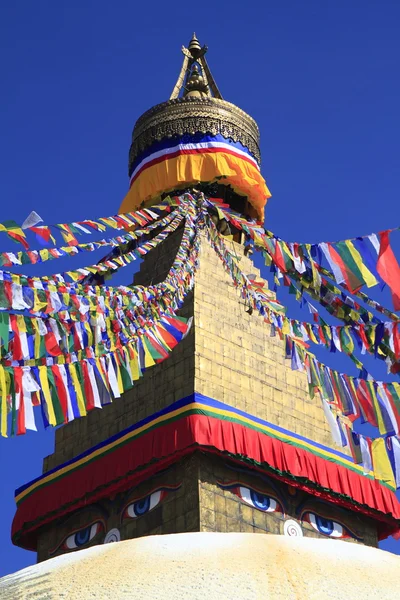 Boudhanath in Kathmandu, Nepal. — Stock Photo, Image
