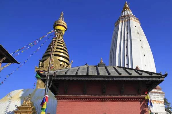 Swayambhunath Tempel Kathmandu Tal, Nepal — Stockfoto