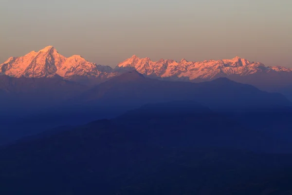 Weergave van de Himalaya — Stockfoto