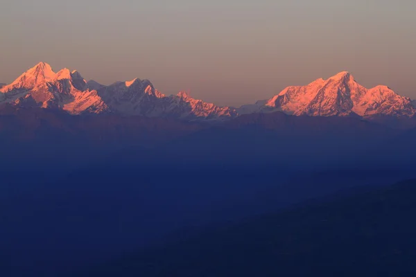 Visa av Himalayaen — Stockfoto