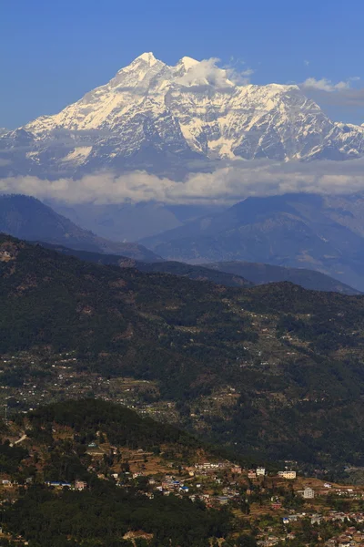 Blick auf den Himalaya — Stockfoto