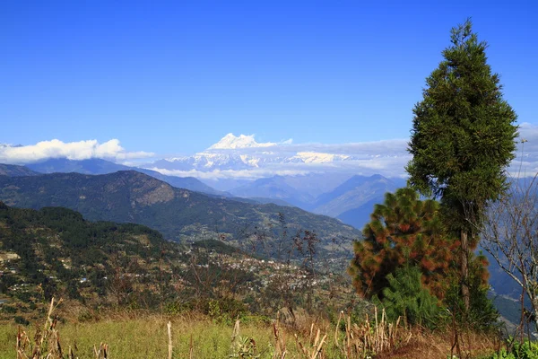 Vista del Himalaya — Foto de Stock