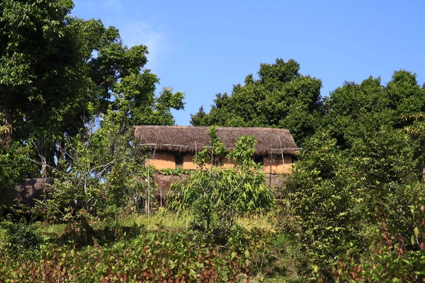 Gamla bonden hus — Stockfoto