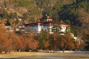 Paro Rinpung Dzong clipart