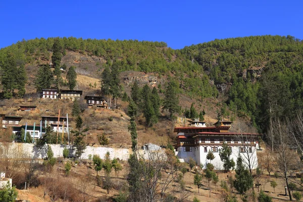 Paro Rinpung Dzong — Stok fotoğraf