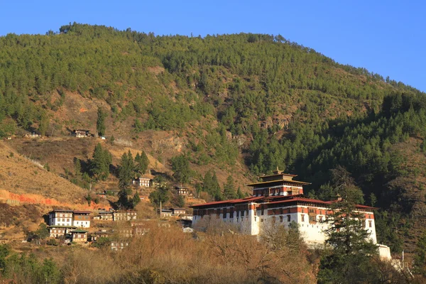 Paro Rinpung Dzong — Zdjęcie stockowe