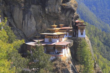 Kaplan'ın yuva, Taktsang Manastırı, Bhutan