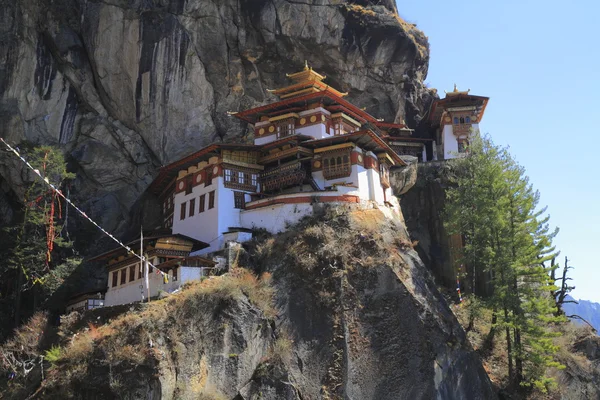 Kaplan'ın yuva, Taktsang Manastırı, Bhutan — Stok fotoğraf