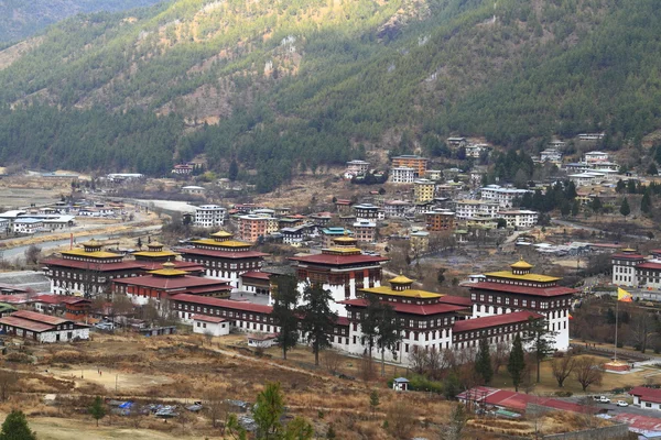 Tashichho Dzong in Thimphu — Stock Photo, Image