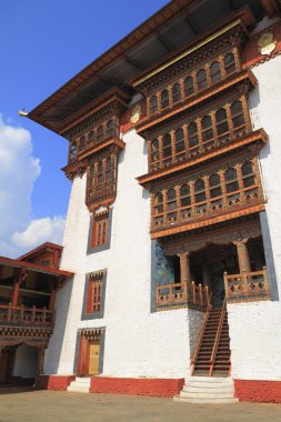 The Punakha Dzong clipart