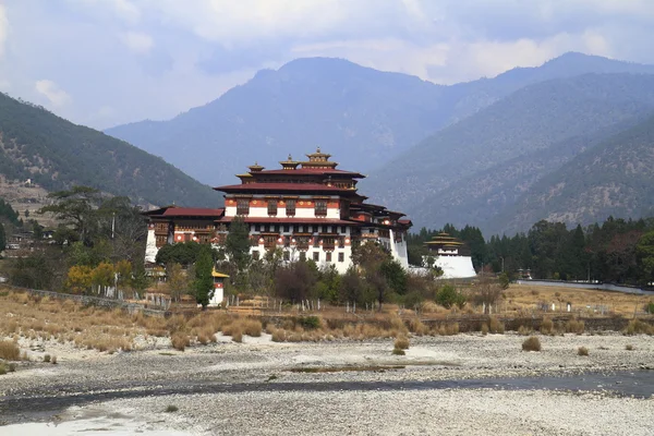 O Punakha Dzong — Fotografia de Stock