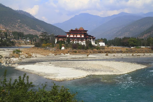 O Punakha Dzong — Fotografia de Stock