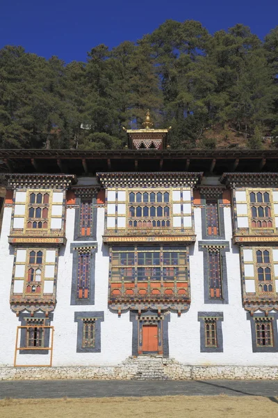 Kurjey Lhakhang klasztor — Zdjęcie stockowe