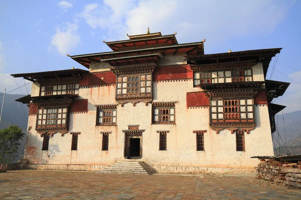 O Trashigang Dzong — Fotografia de Stock
