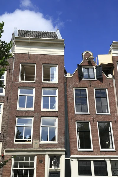 Casas en Amsterdam, Holanda — Foto de Stock