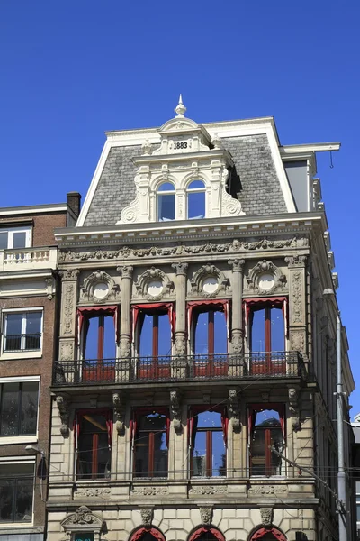 Családi házak, Amszterdam, Hollandia — Stock Fotó
