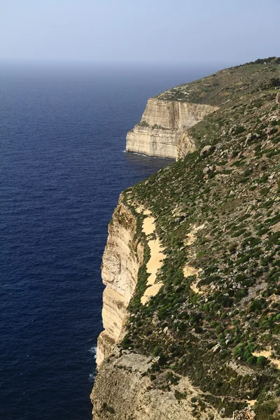 Útesy Dingli, malta — Stock fotografie