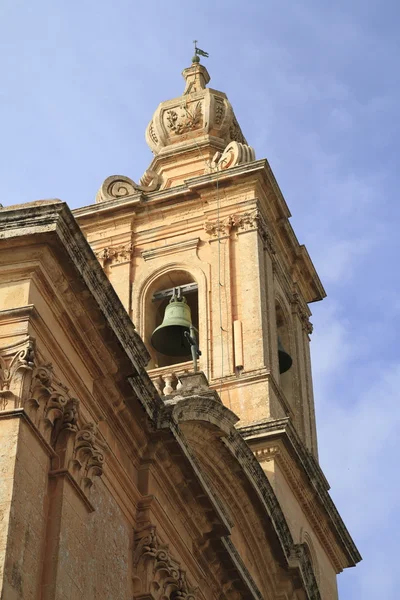 Catedral de San Pedro y Pablo en Mdina . —  Fotos de Stock