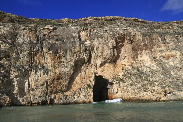 Ventana azul, Gozo Malta —  Fotos de Stock