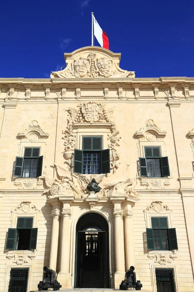 Auberge de Castille Valletta, Malta — Stok fotoğraf