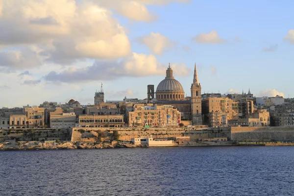 Valletta városára, Málta — Stock Fotó