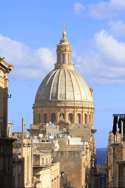 Skyline de Valletta, malta — Fotografia de Stock