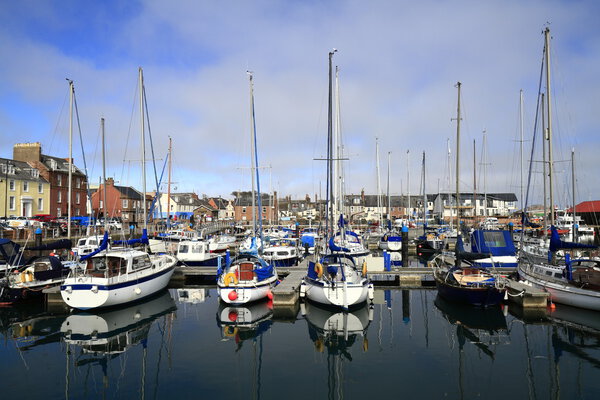 Arbroath Harbor, Scotland