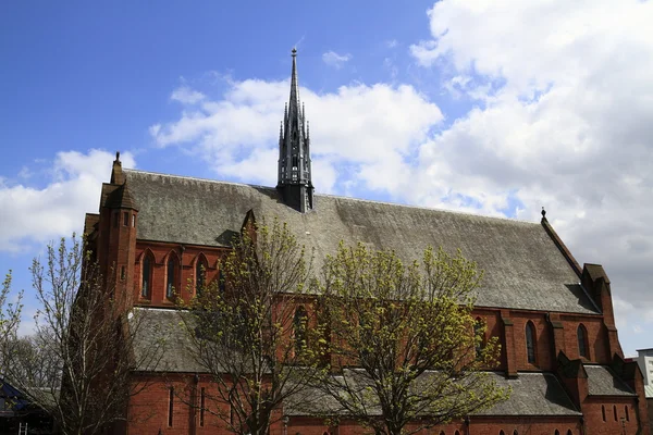 Die baronische Pfarrkirche — Stockfoto