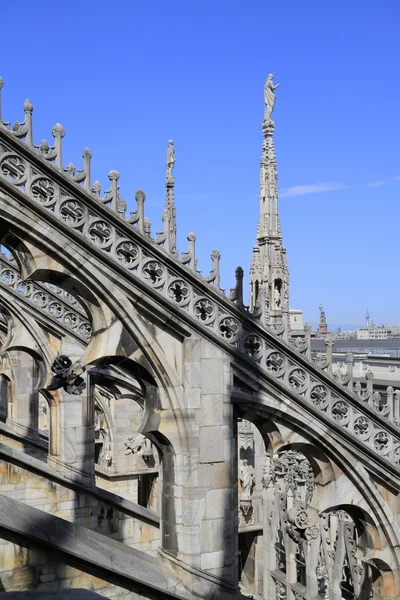 Duomo di Milano, Katedra w Mediolanie — Zdjęcie stockowe