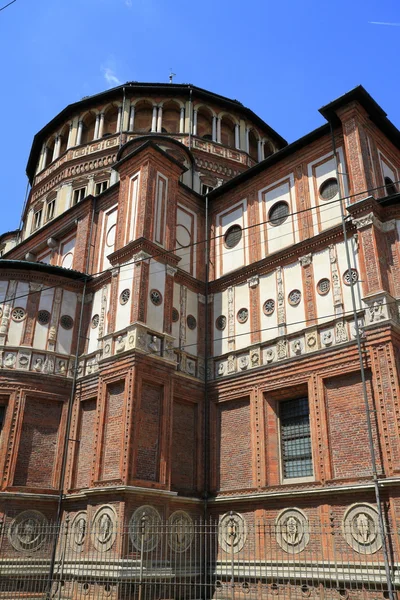 Kościół santa maria delle grazie, Mediolan, Włochy — Zdjęcie stockowe