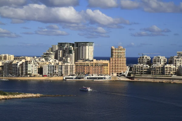 Vista di Sliema, Malta — Foto Stock