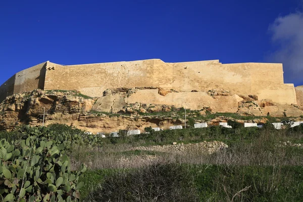 Ciudadela Victoria en Gozo. Malta — Foto de Stock