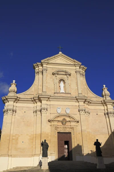 Собор Успения Гозо на Мальте — стоковое фото