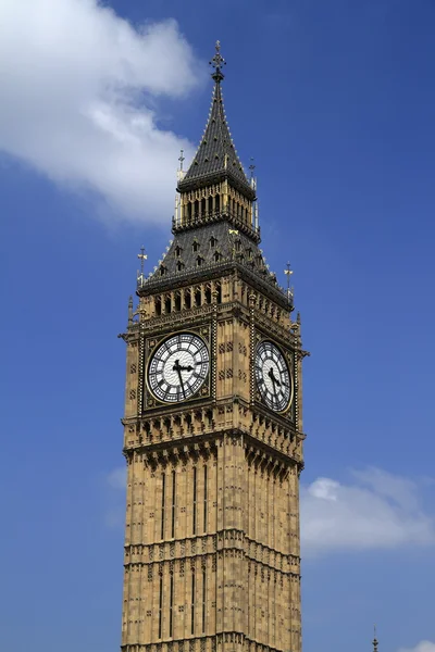 Big Ben en het paleis van Westminster, — Stockfoto