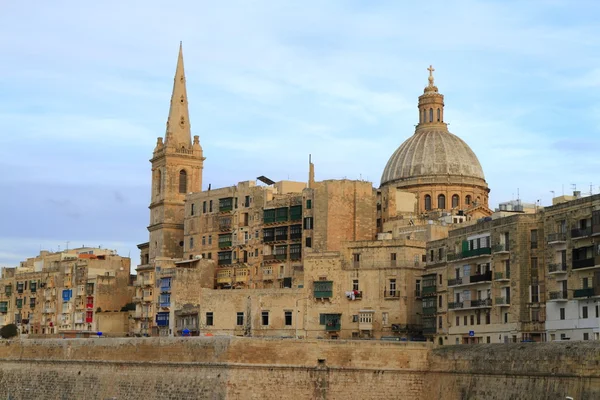 Valletta skyline, Malta — Stock Photo, Image