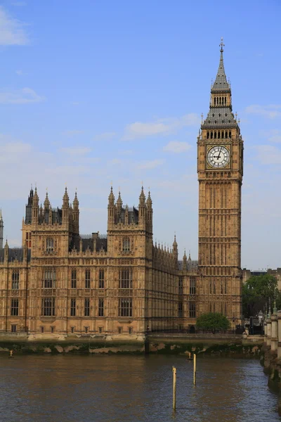 Big Ben a Westminsterský palác, — Stock fotografie