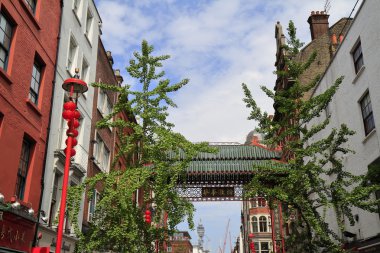 Londra Chinatown ana kapısı