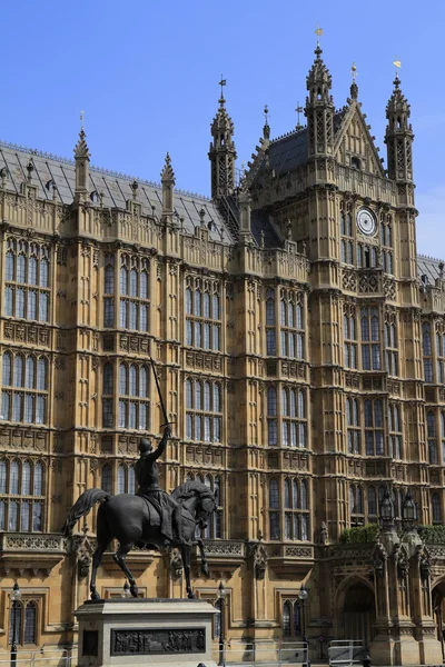 Big Ben a Westminsterský palác, — Stock fotografie