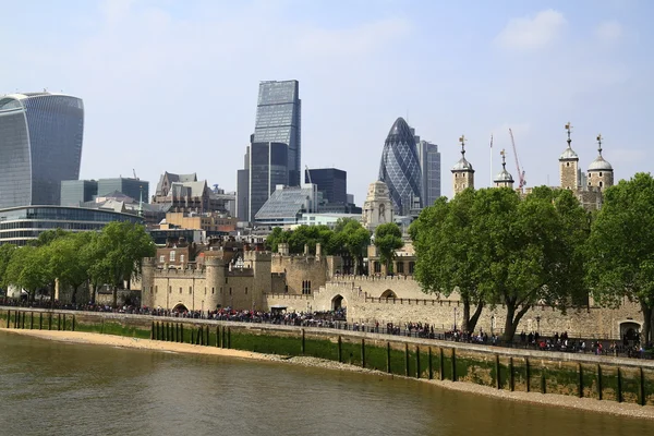 Beautiful London skyline — Stock Photo, Image