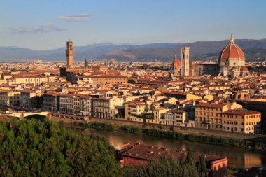 Floransa Duomo Panoramik Manzarası, Basilica di Santa Maria del Fiore, İtalya