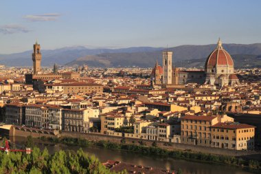 Floransa Duomo Panoramik Manzarası, Basilica di Santa Maria del Fiore, İtalya