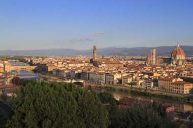 Floransa Duomo Panoramik Manzarası, Basilica di Santa Maria del Fiore, İtalya