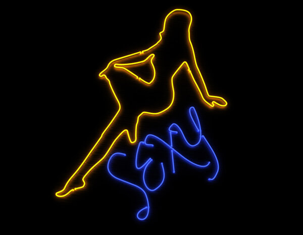 Neon Sign for Bar or Strip Club
