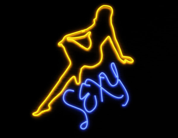 Neon Sign for Bar or Strip Club