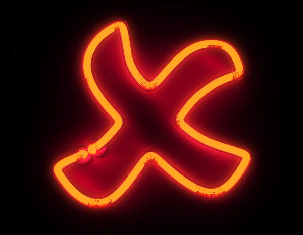 Neon znak ikonie Zdjęcie Stockowe