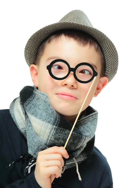 Funny portrait of a boy — Stock Photo, Image